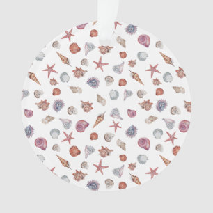 Underwater Watercolor Composition Series Design 4  Ornament