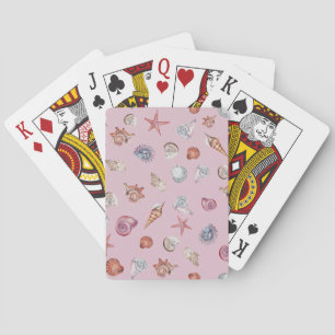 Underwater Watercolor Composition Series Design 4 Playing Cards