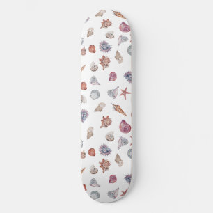 Underwater Watercolor Composition Series Design 4 Skateboard