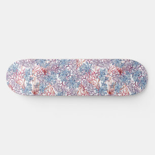 Underwater Watercolor Composition Series Design 5  Skateboard