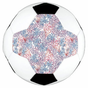 Underwater Watercolor Composition Series Design 5 Soccer Ball