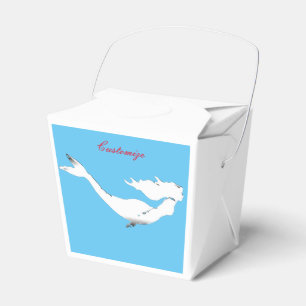 Underwater White Mermaid Swimming Thunder_Cove Favour Box