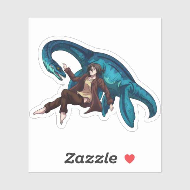 Underwater with a Plesiosaurus (Sheet)