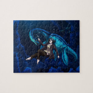 Underwater with a Plesiosaurus Jigsaw Puzzle