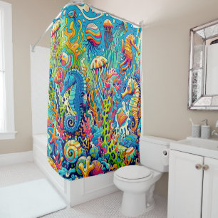 Underwater Wonderland Shower Curtain