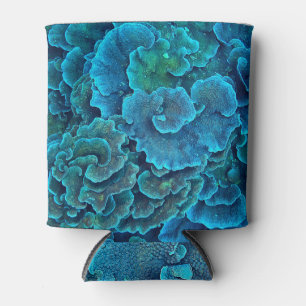 Underwater world, blue sea scene. can cooler