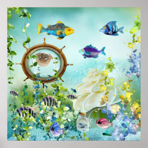 underwater world III Poster