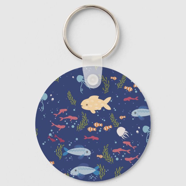 Underwater world key ring (Front)