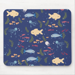 Underwater world mouse pad