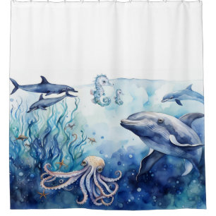 Underwater World Shower Curtain