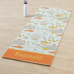 Underwater World With Submarines Kids Yoga Mat