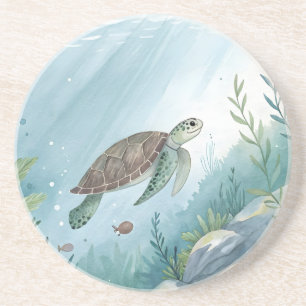 Underwater world with turtle coaster