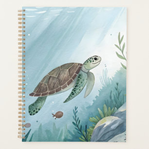 Underwater world with turtle planner