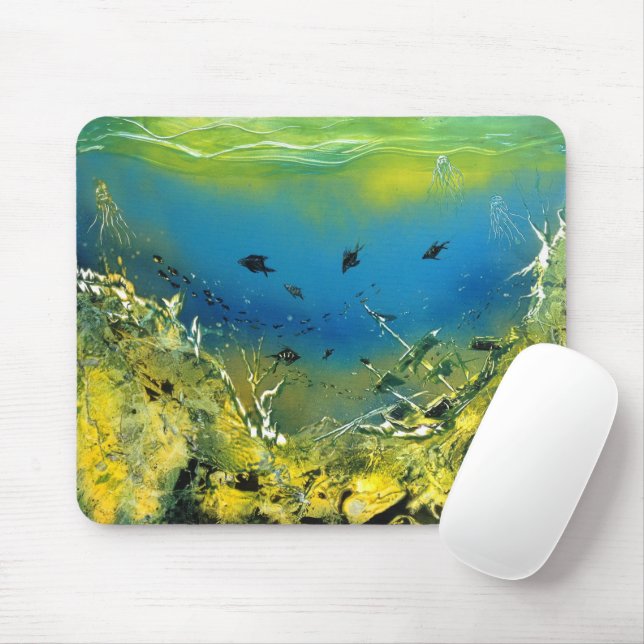 Underwater Wreck Mouse Pad (With Mouse)