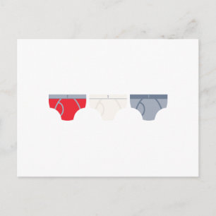Underwear Postcard