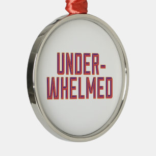 Underwhelmed Metal Tree Decoration