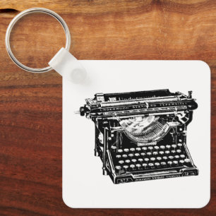 Underwood Typewriter Writer Key Ring