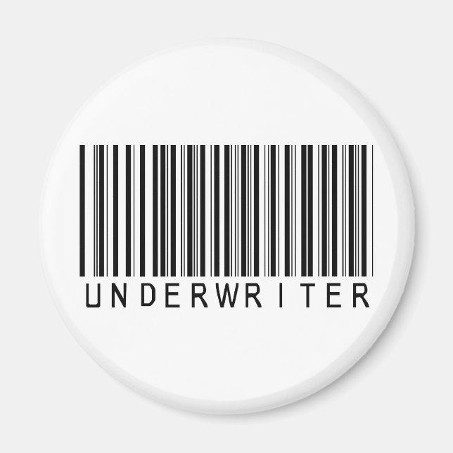 Underwriter Bar Code Magnet (Front)