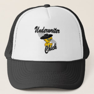 Underwriter Chick #4 Trucker Hat
