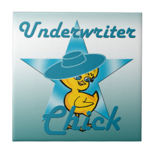 Underwriter Chick #7 Ceramic Tile