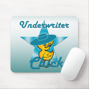 Underwriter Chick #7 Mouse Pad