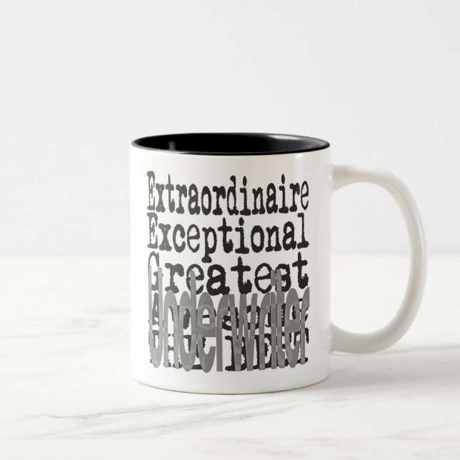 Underwriter Extraordinaire Two-Tone Coffee Mug (Right)