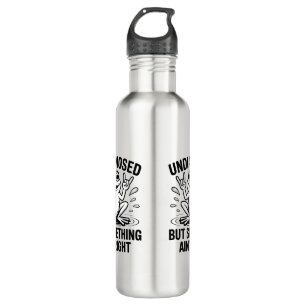 Undiagnosed But Something Ain't Right Frog 710 Ml Water Bottle