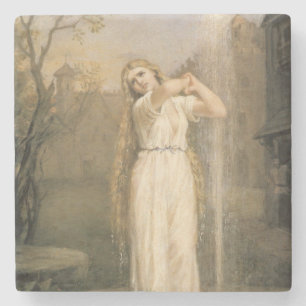 Undine (by John William Waterhouse) Stone Coaster