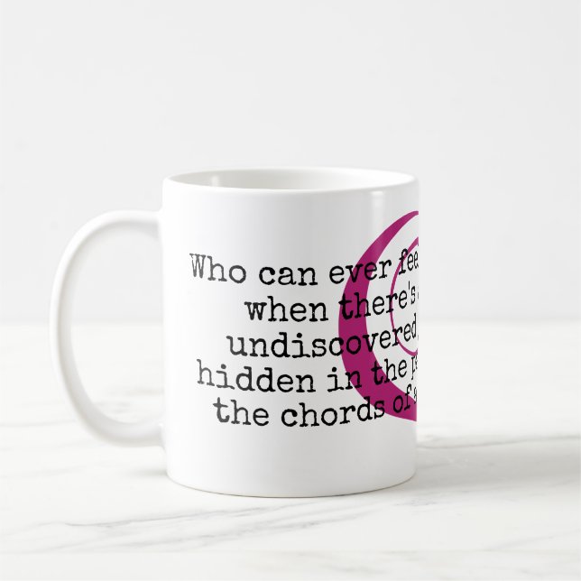 Undiscovered Journeys Mug (Left)