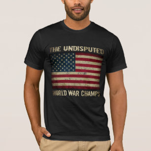 Undisputed World War Champions (distressed) T-Shirt