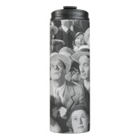 UNDIVIDED ATTENTIONattentive, crowd, vintage, retr