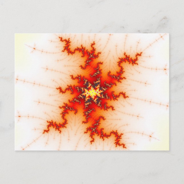 Undone Fractal Postcard (Front)
