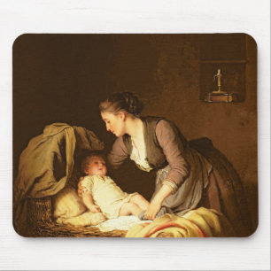 Undressing the Baby, 1880 Mouse Pad