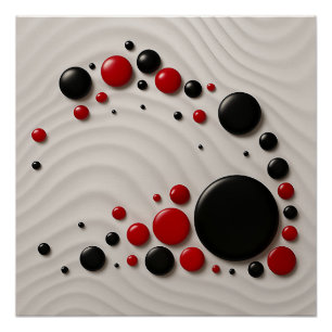 Undulated Urban Echo Poster