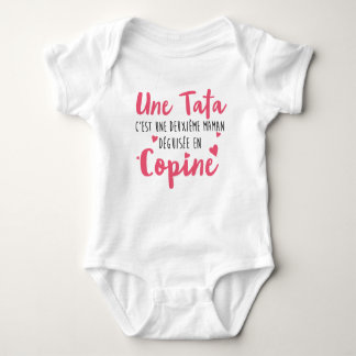 UNE TATA C'EST UNE DEUXIEME MAMAN BABY BODYSUIT