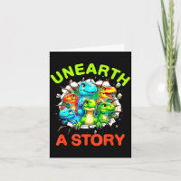 Unearth a story dinosaur library summer reading