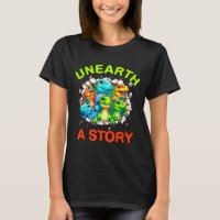 Unearth a story dinosaur library summer reading