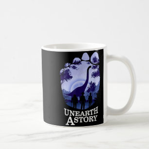 Unearth A Story Dinosaur Reading Adventure Shirt Coffee Mug