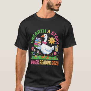 Unearth a story summer 2026 silly goose reading T-Shirt