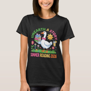 Unearth a story summer 2026 silly goose reading T-Shirt