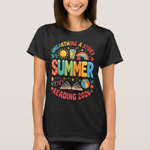 Unearth a story summer 2026 summer reading program T-Shirt