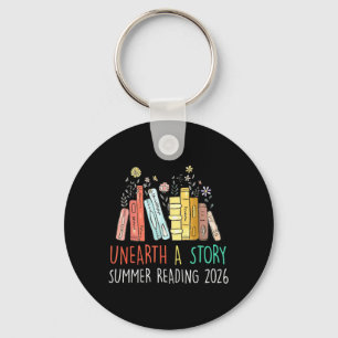 Unearth A Story Summer Reading 2026 Book Key Ring