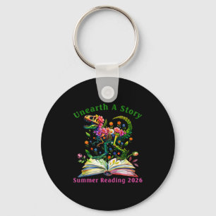 Unearth a story summer reading 2026 dinosaur book key ring