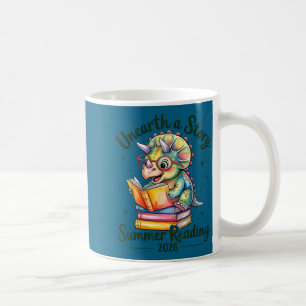 Unearth a story summer reading 2026 men women kids coffee mug