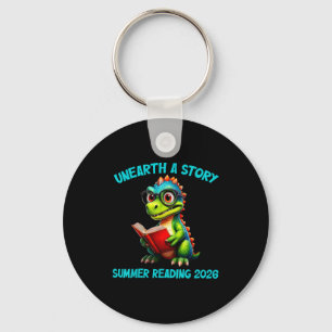Unearth a story summer reading 2026 men women kids key ring