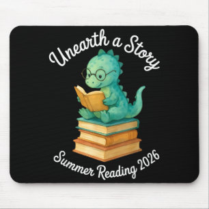 Unearth a story summer reading 2026 men women kids mouse pad