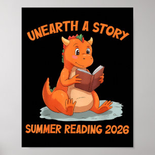 Unearth a story summer reading 2026 men women kids poster