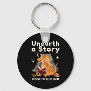 Unearth a story summer reading 2026 spinosaurus key ring