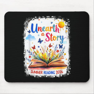 Unearth a story summer reading 2026 wildflower mouse pad