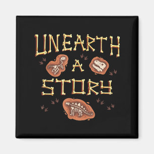 Unearth A Story Summer Reading Program 2026 Magnet
